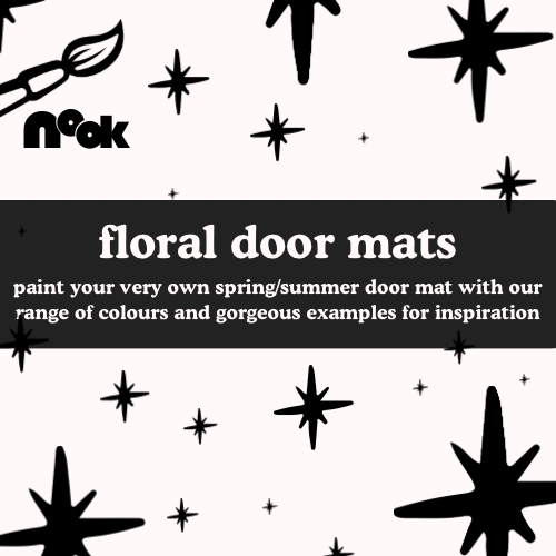 Floral Door Mats