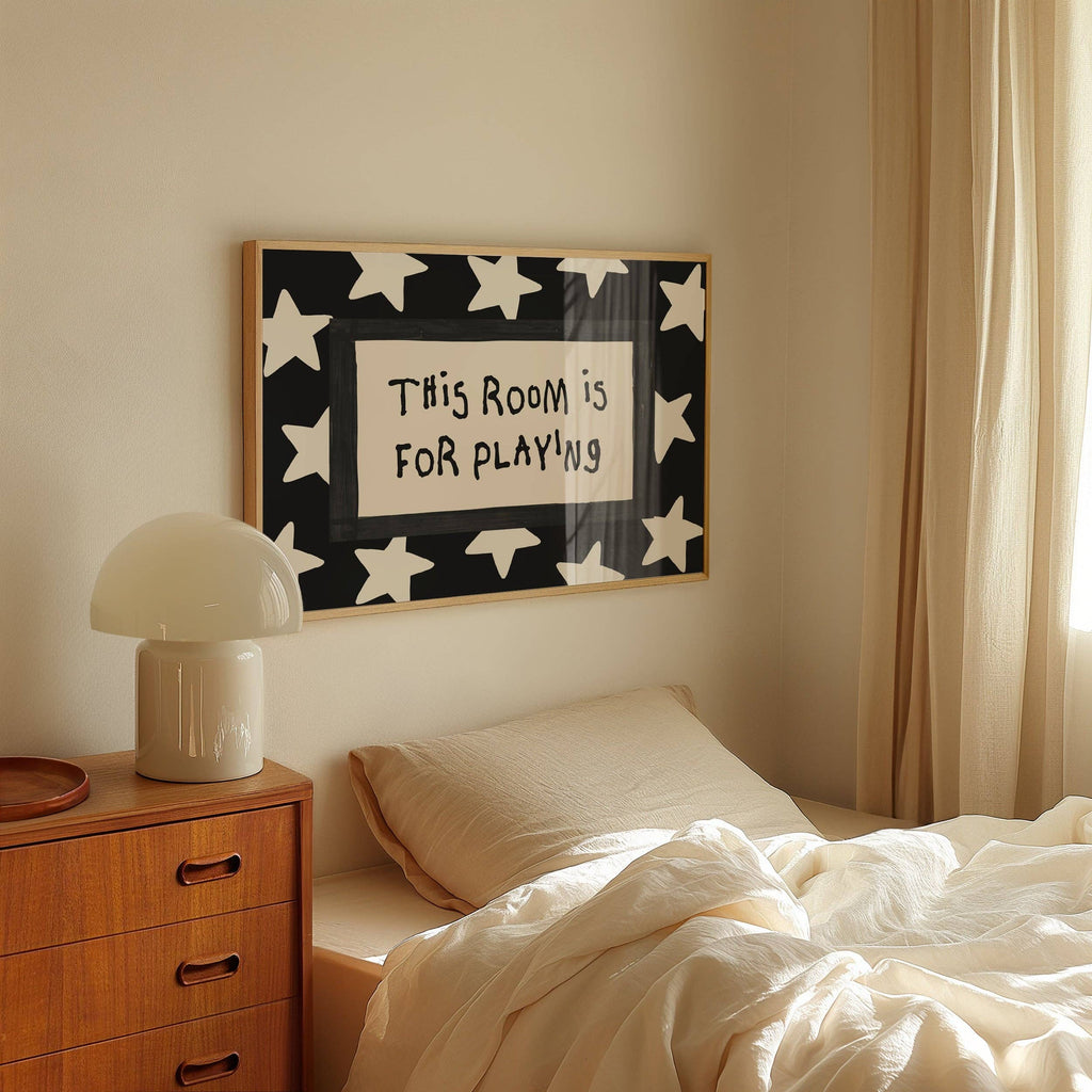 This Room Is For Playing Print