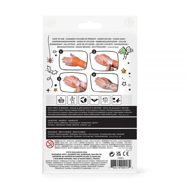 Snazaroo Halloween Face Paint Stencils - Set of 6