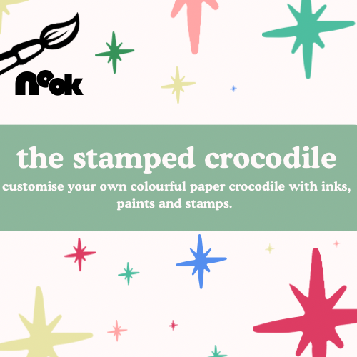 the stamped crocodile
