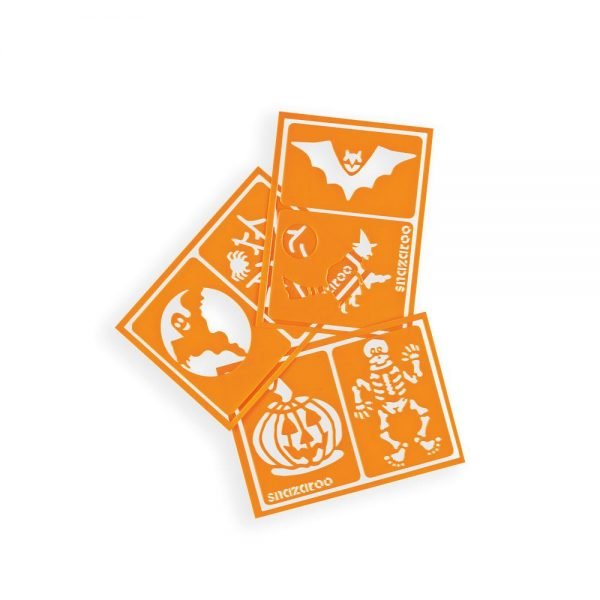 Snazaroo Halloween Face Paint Stencils - Set of 6
