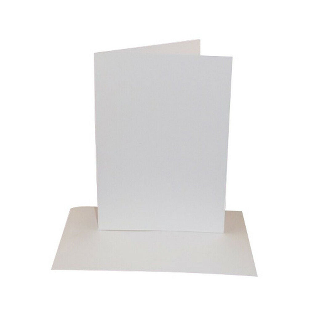 A5 Coloured Greeting Card Blanks & Envelopes – Choose Colour & Quantity