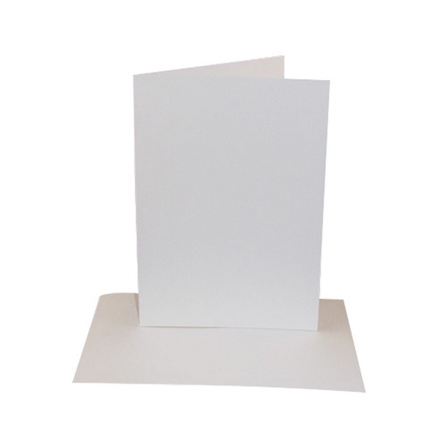 5x7 Coloured Greeting Card Blanks & Envelopes – Choose Colour & Quantity