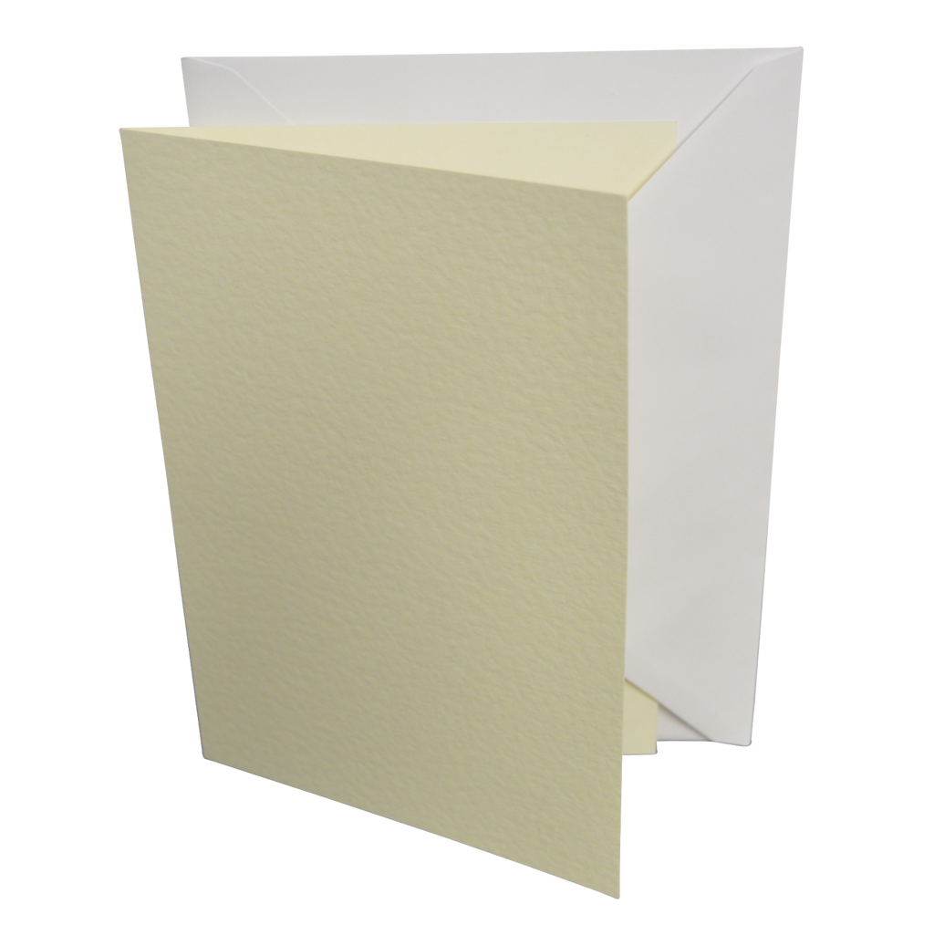 A5 Coloured Greeting Card Blanks & Envelopes – Choose Colour & Quantity