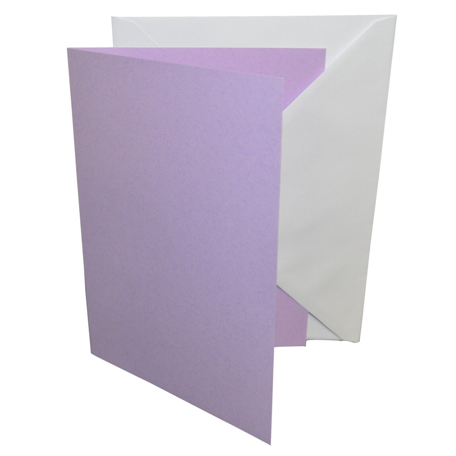 A6 Coloured Greeting Card Blanks & Envelopes - Choose Colour & Quantity