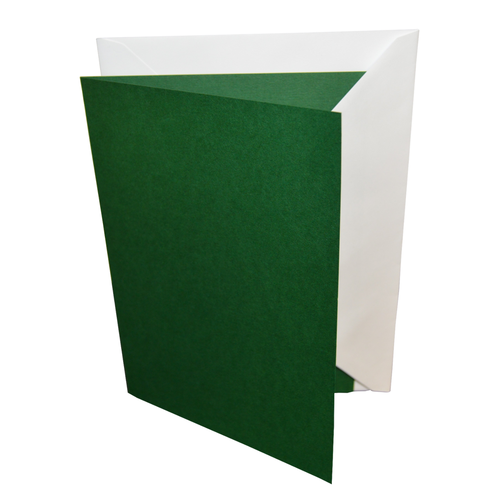 5x7 Coloured Greeting Card Blanks & Envelopes – Choose Colour & Quantity