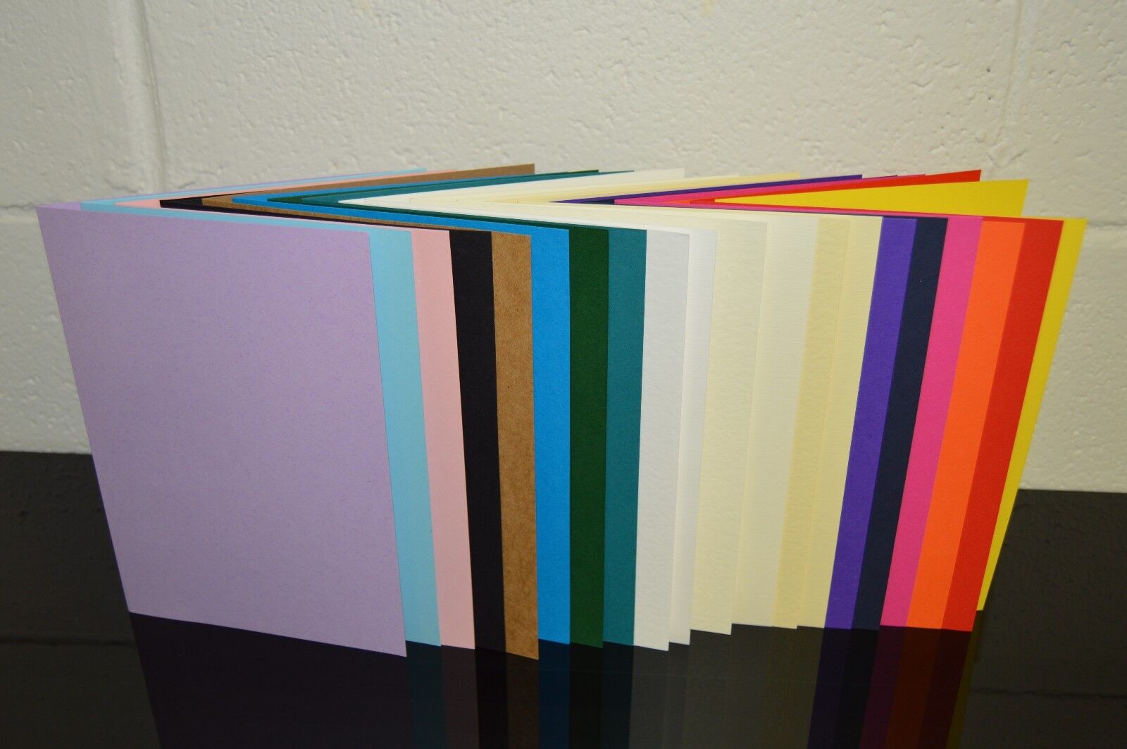 5x7 Coloured Greeting Card Blanks & Envelopes – Choose Colour & Quantity