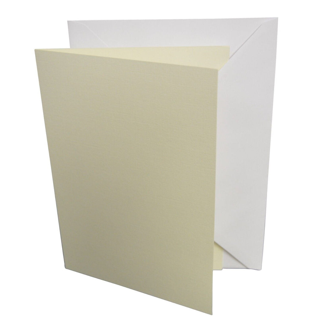 A6 Coloured Greeting Card Blanks & Envelopes - Choose Colour & Quantity