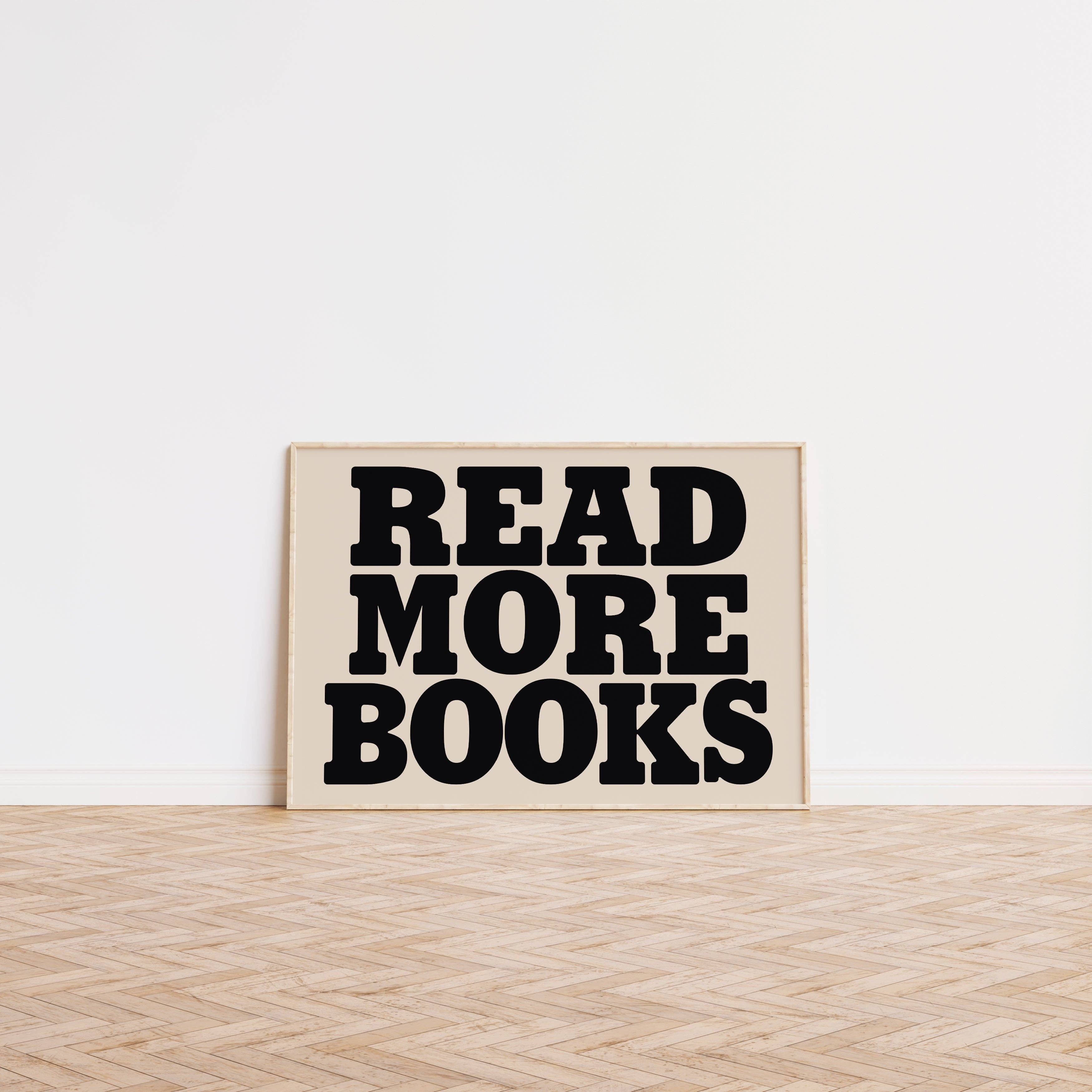 Read More Books Bold Print
