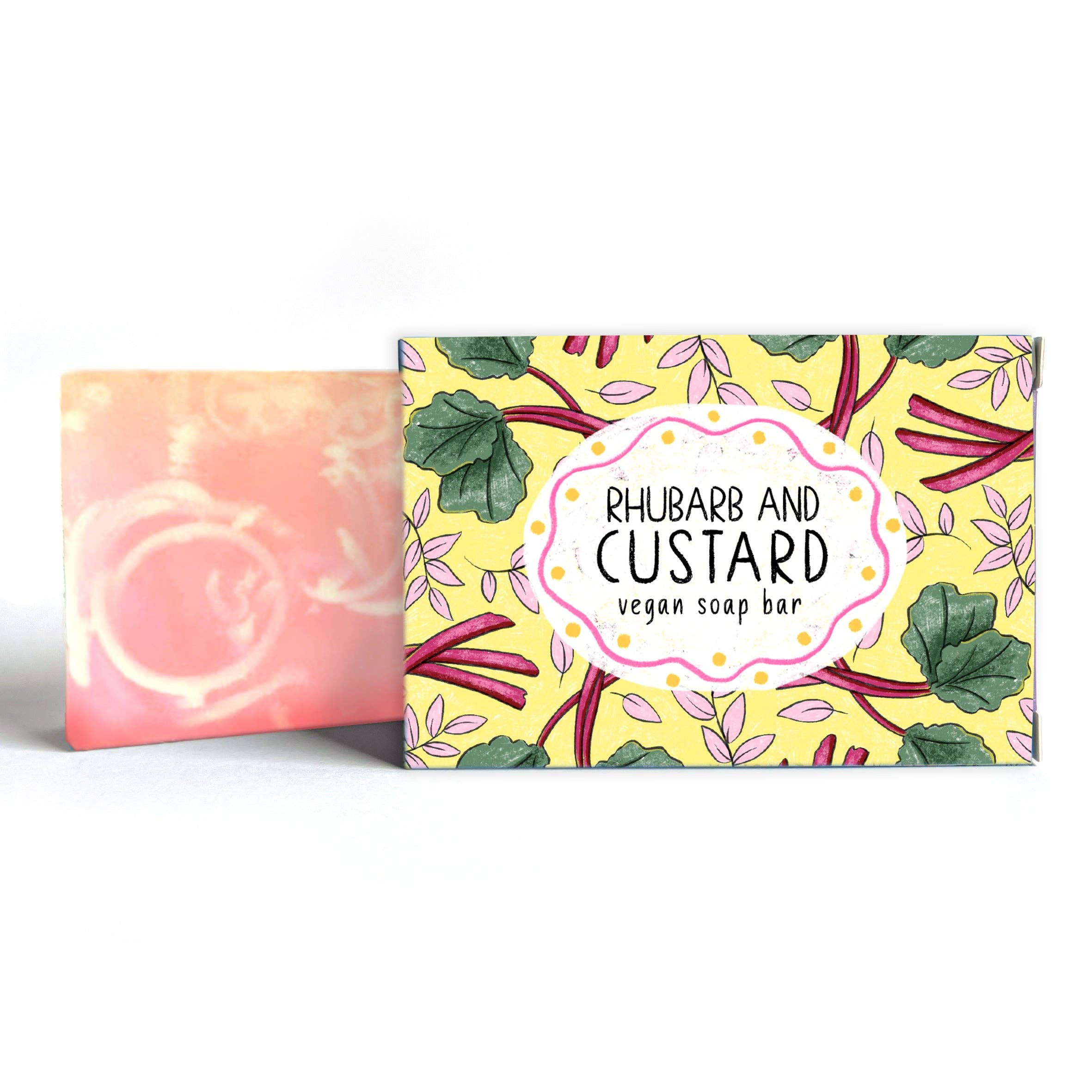 Rhubarb and Custard Soap