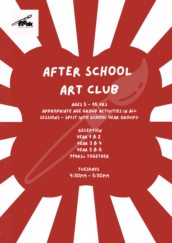 After School Art Club 🎪🎨🪩 | kids crafts | childrens art classes | children’s art club