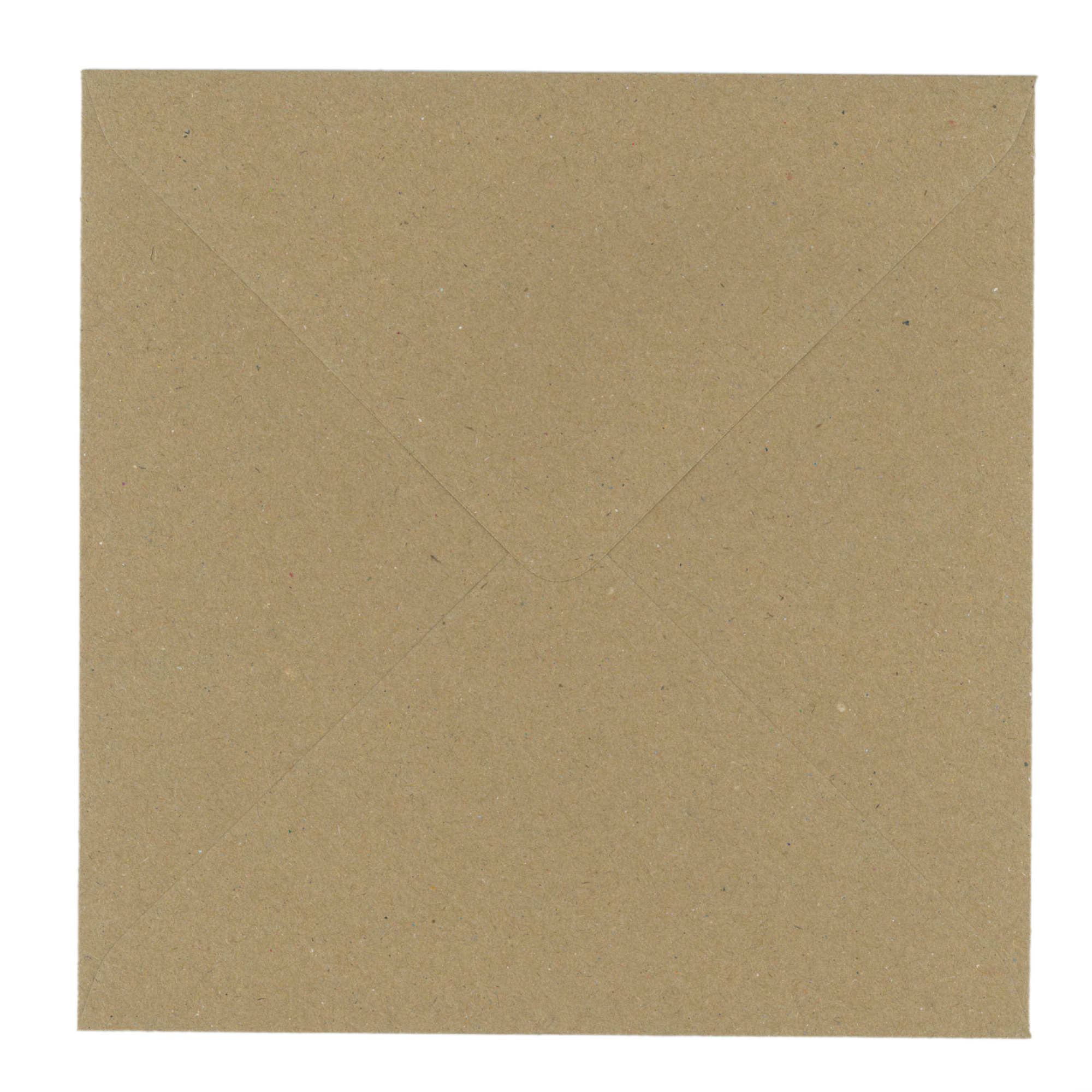 1000 Eco Kraft 6"x6" Envelopes 114gsm Diamond Flap Greeting Card Invitation Full Box