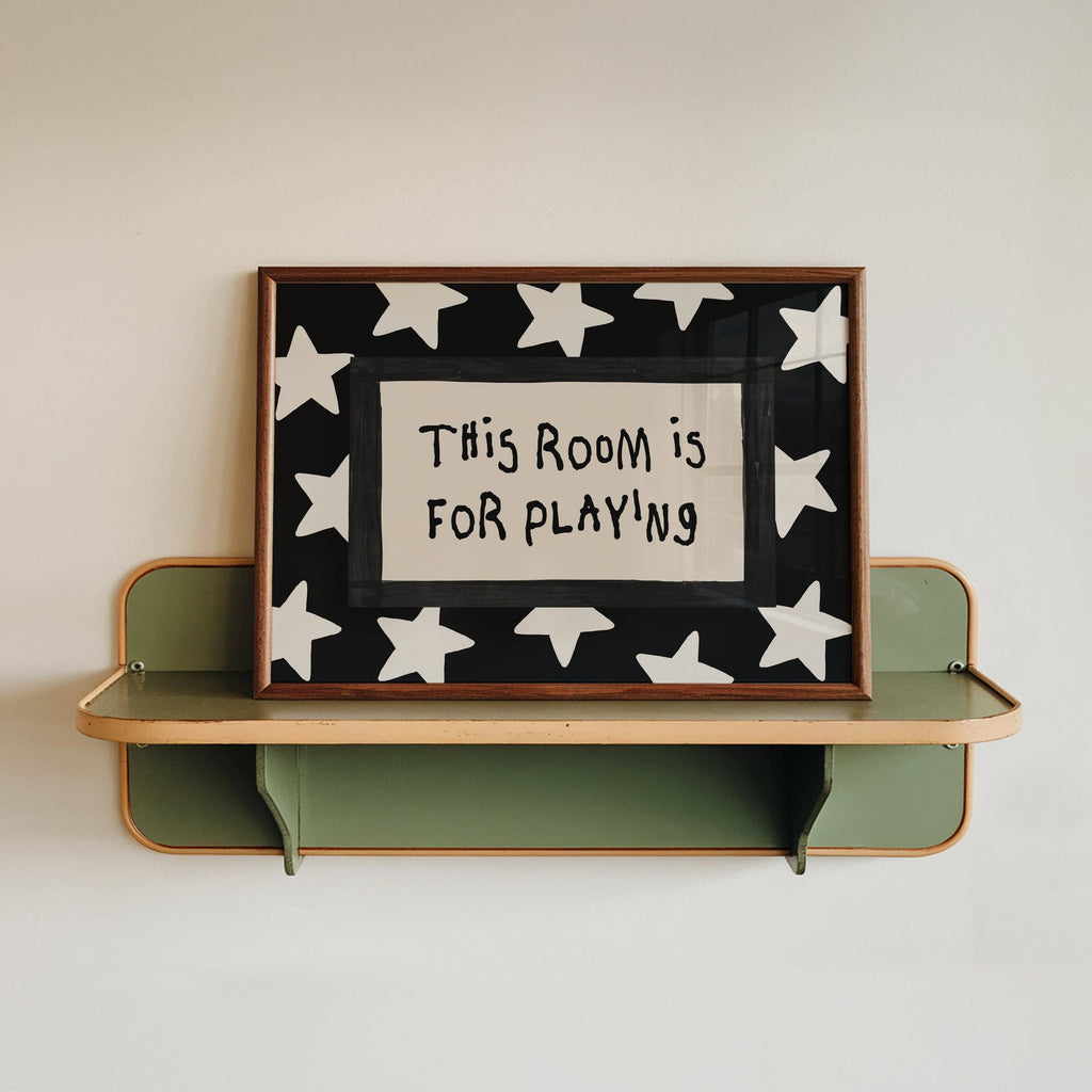 This Room Is For Playing Print