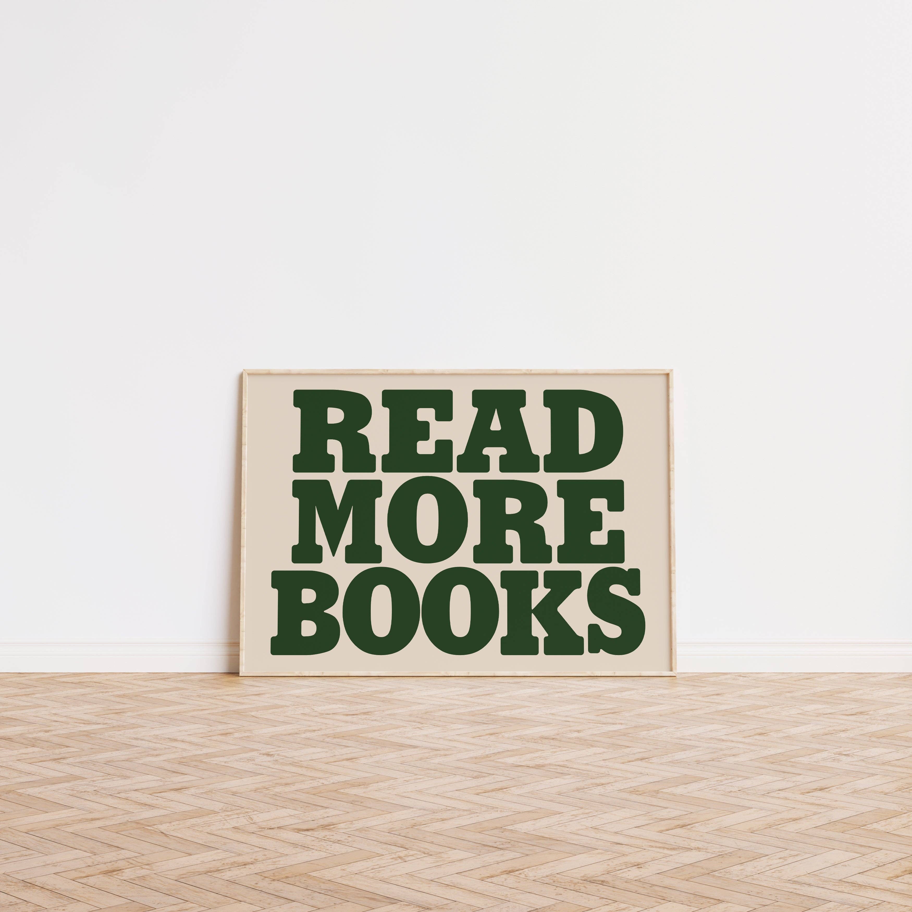 Read More Books Bold Print