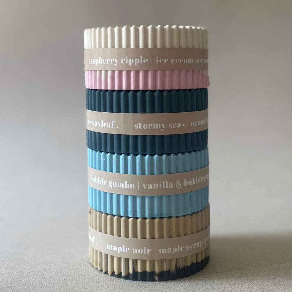 Cookie Crumbs Stoneware Soy Wax Candle / Scandi Inspired