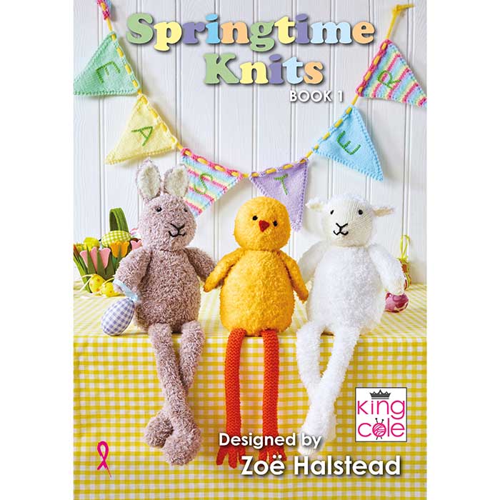King Cole Springtime Knits - Knitting Pattern Book 1