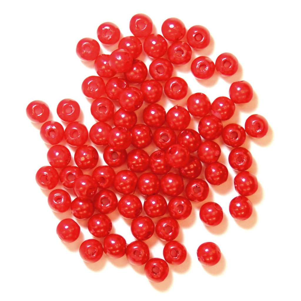 Trimits Pearl Beads - Red: 7g