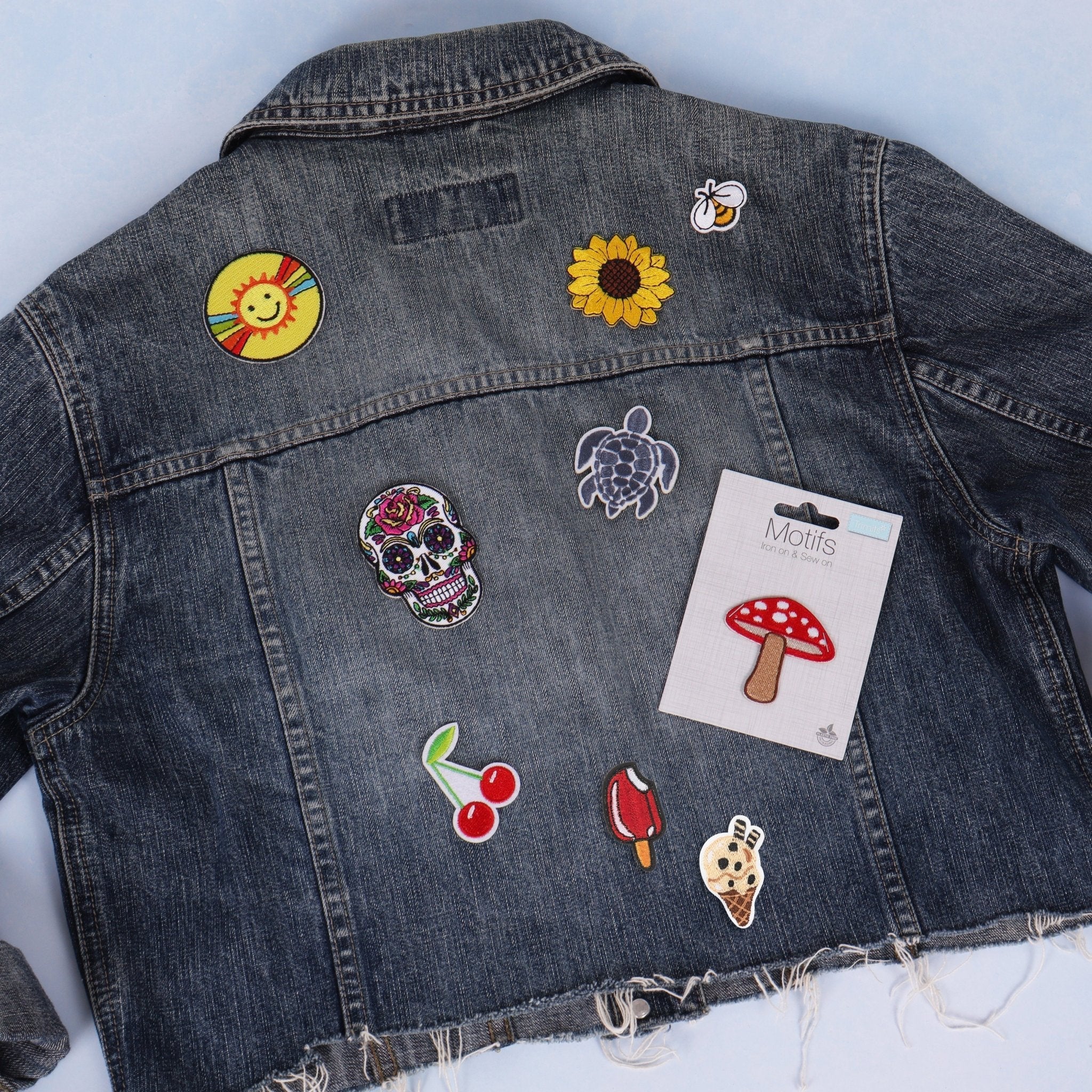 Trimits Stick On, Iron On or Sew On Motif Patch C - various