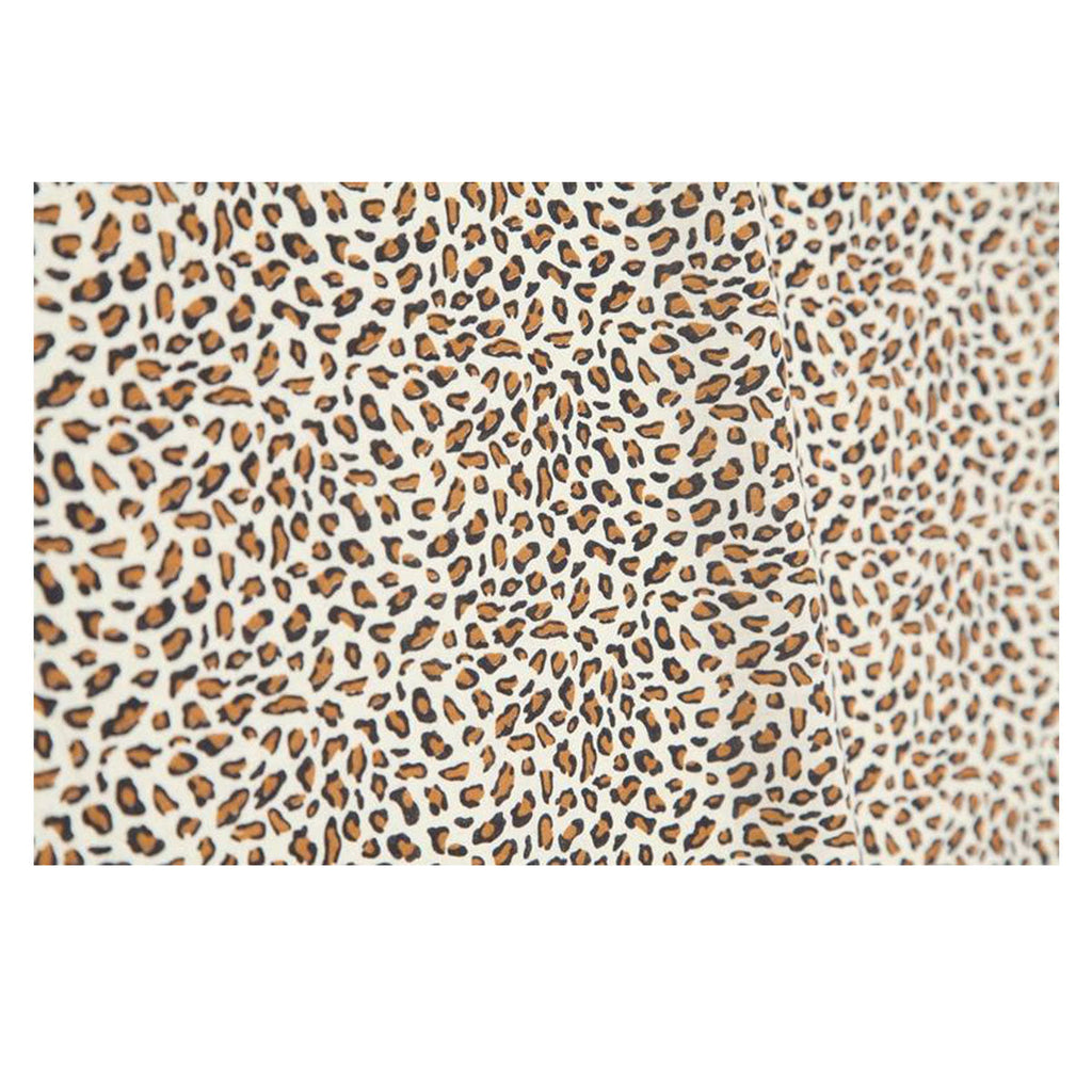 CraftsFabrics 5pcs Leopard Print Fabric Squares Animal Print for Quilting, Scrapbooking, Sewing, Arts & Crafts, Baby Clothing, Nursery