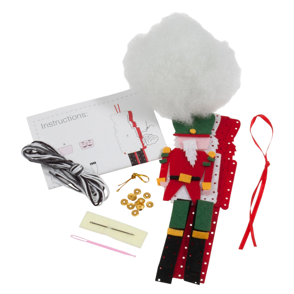 Trimits Felt Decoration Kit: Christmas Nutcracker