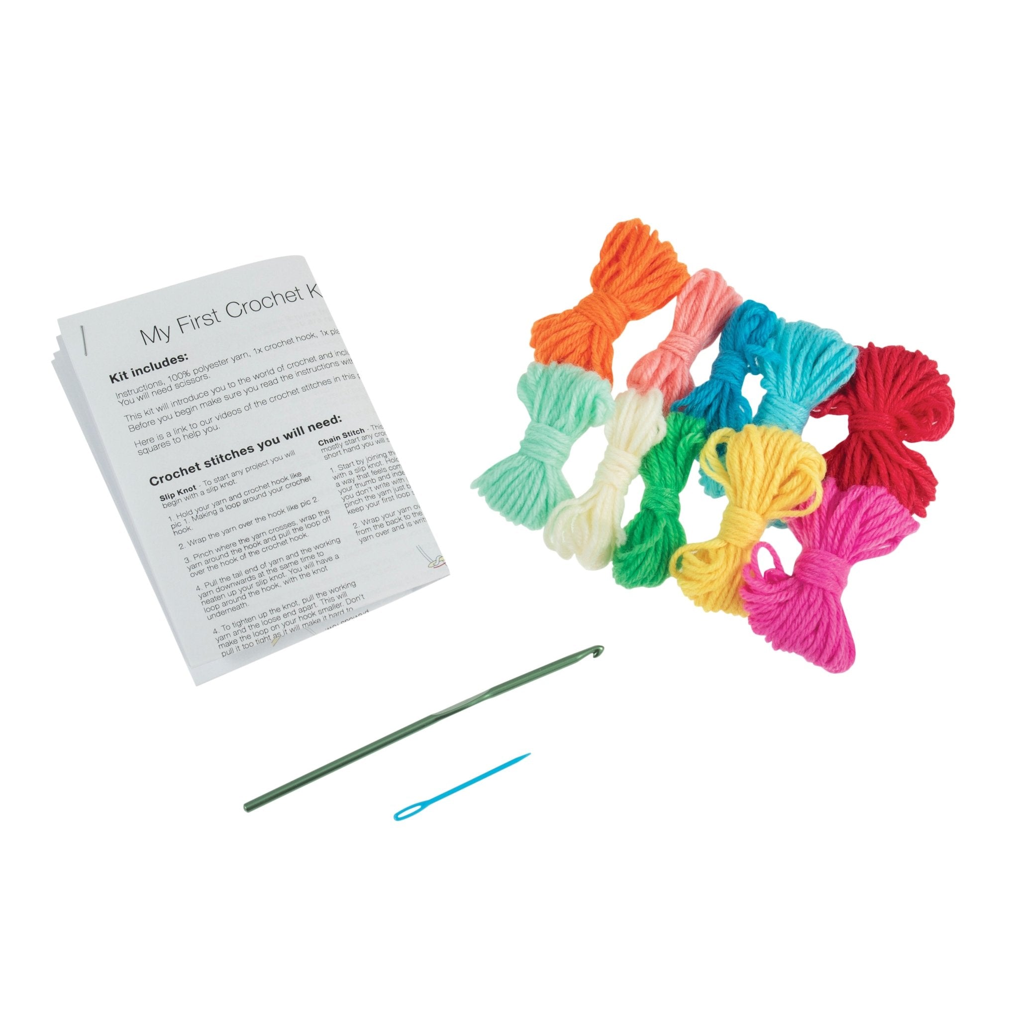 Trimits My First Crochet Kit: Granny Squares