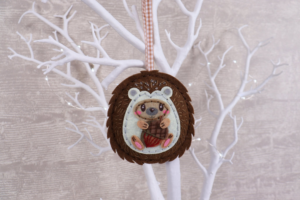 Trimits Felt Decoration Kit: Hedgehog