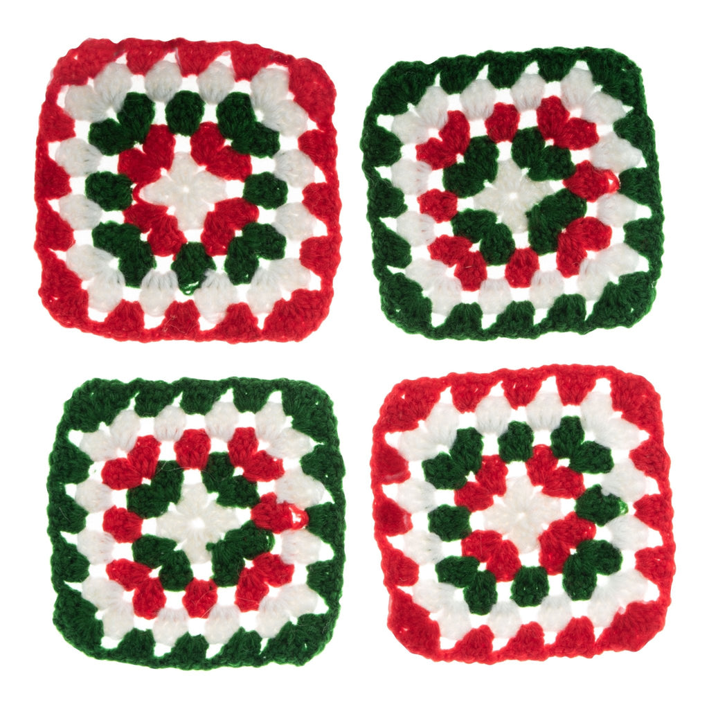 Trimits My First Crochet Kit: Festive Granny Squares