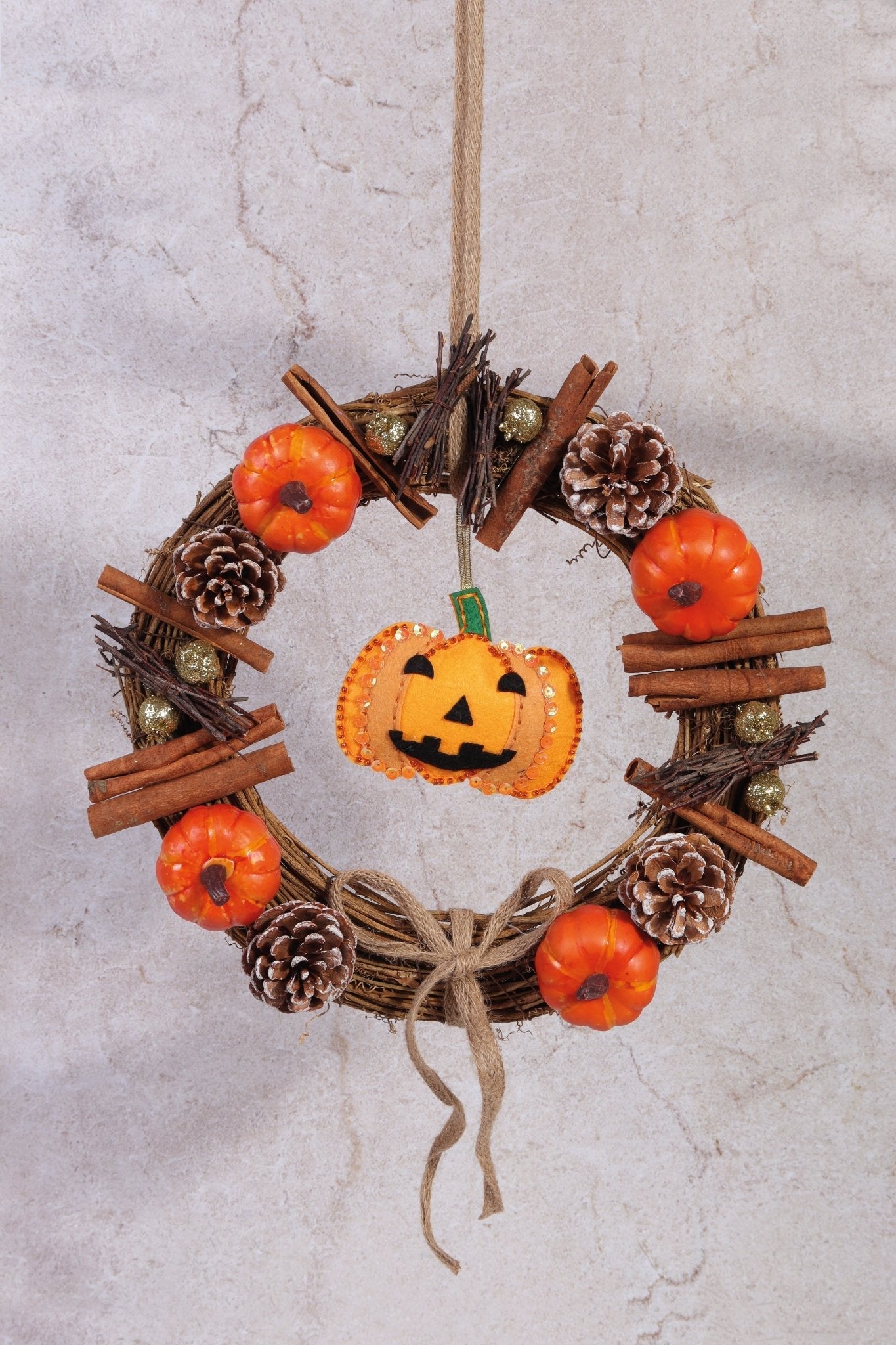 Trimits Felt Decoration Kit: Pumpkin