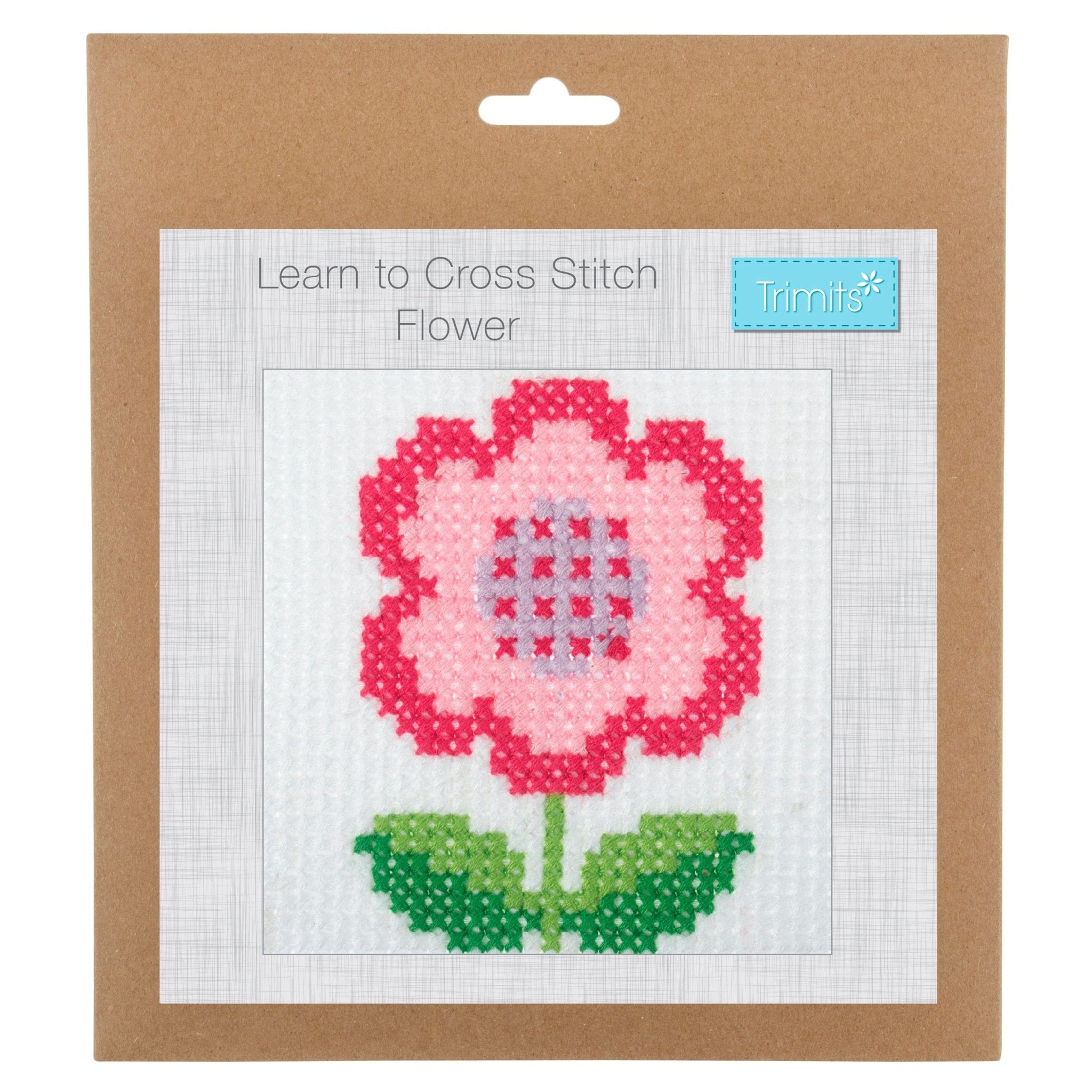 Trimits Learn to Cross Stitch Kit - various designs