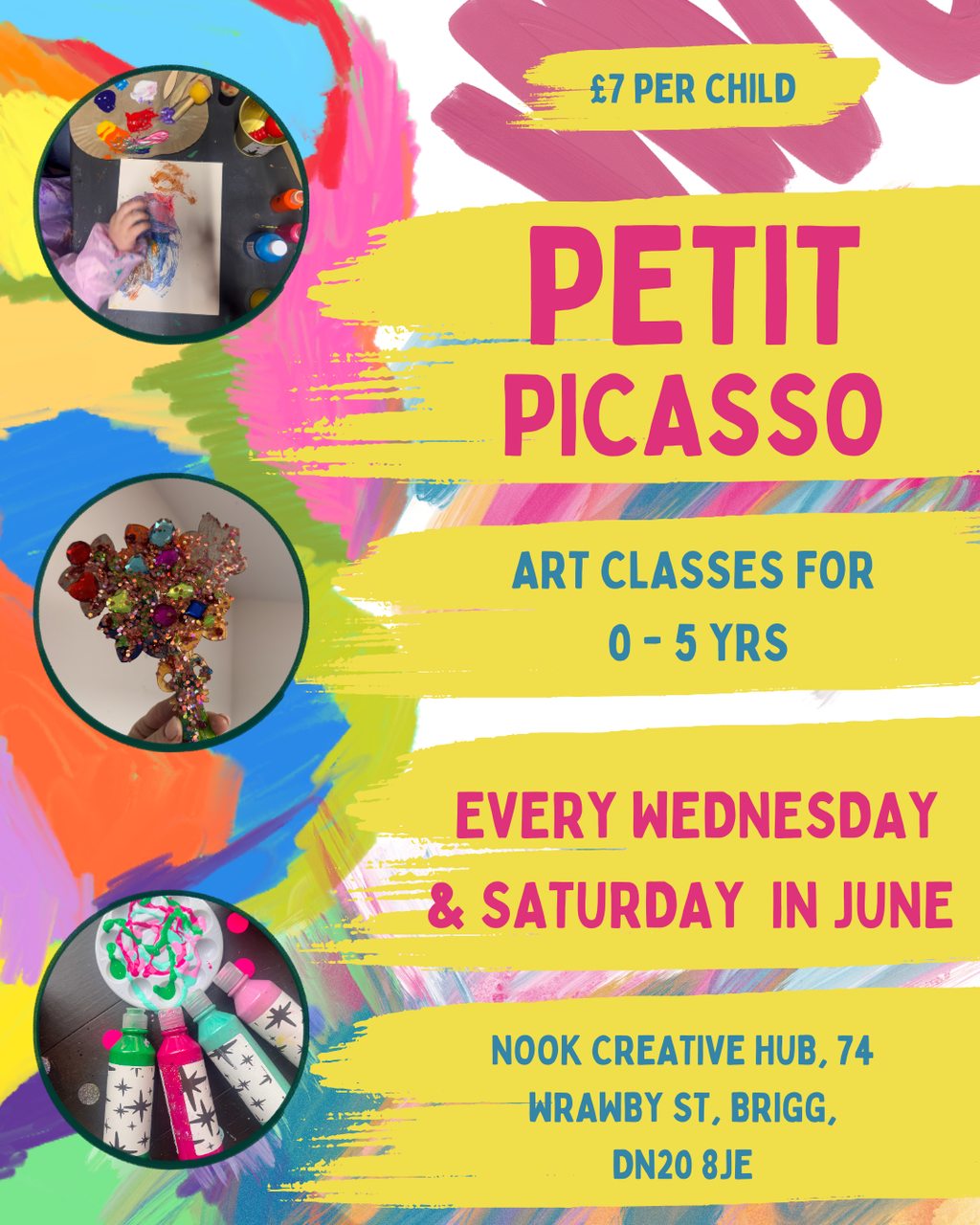 Petit Picasso - Baby & Toddler Art Sessions