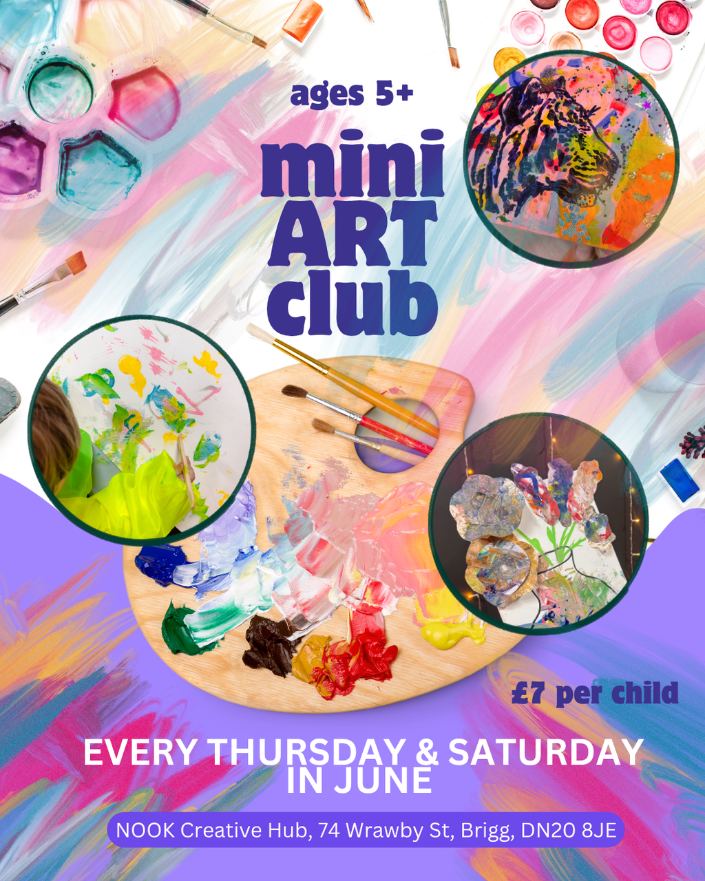 Mini Art Club - 5+ Art Sessions
