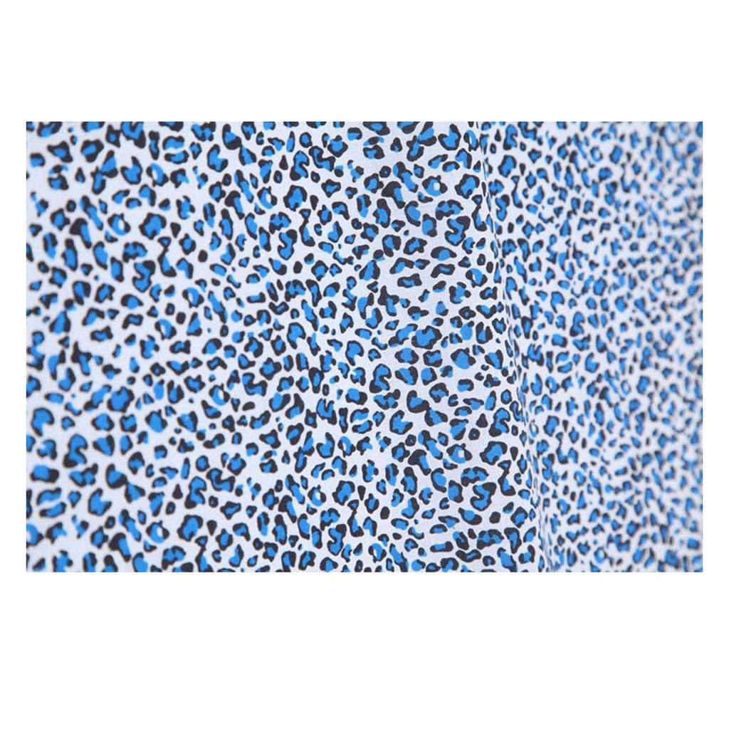 CraftsFabrics 5pcs Leopard Print Fabric Squares Animal Print for Quilting, Scrapbooking, Sewing, Arts & Crafts, Baby Clothing, Nursery