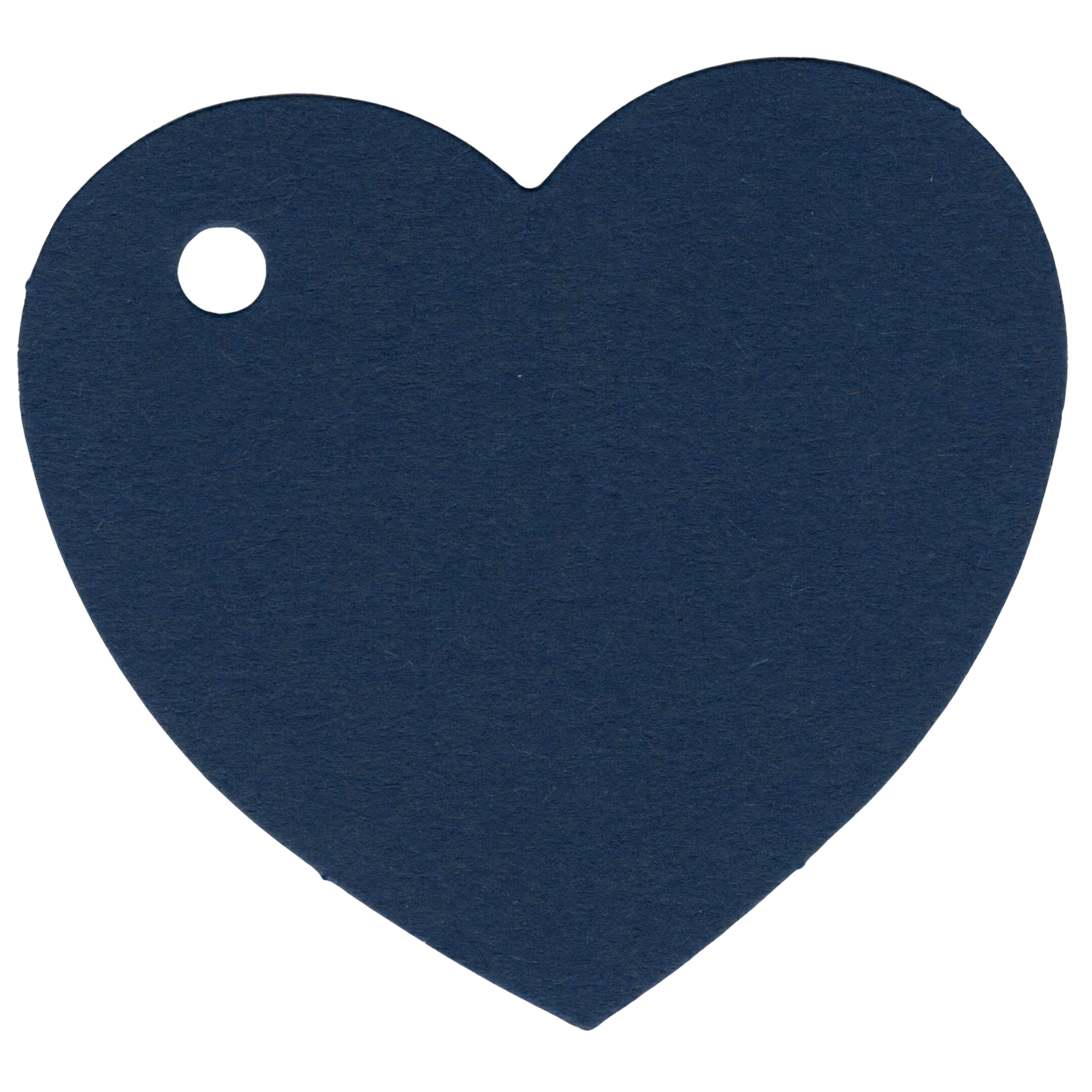 100 Heart Shaped Gift Tags with White Satin Ribbon -  21 Colours, Birthday Xmas