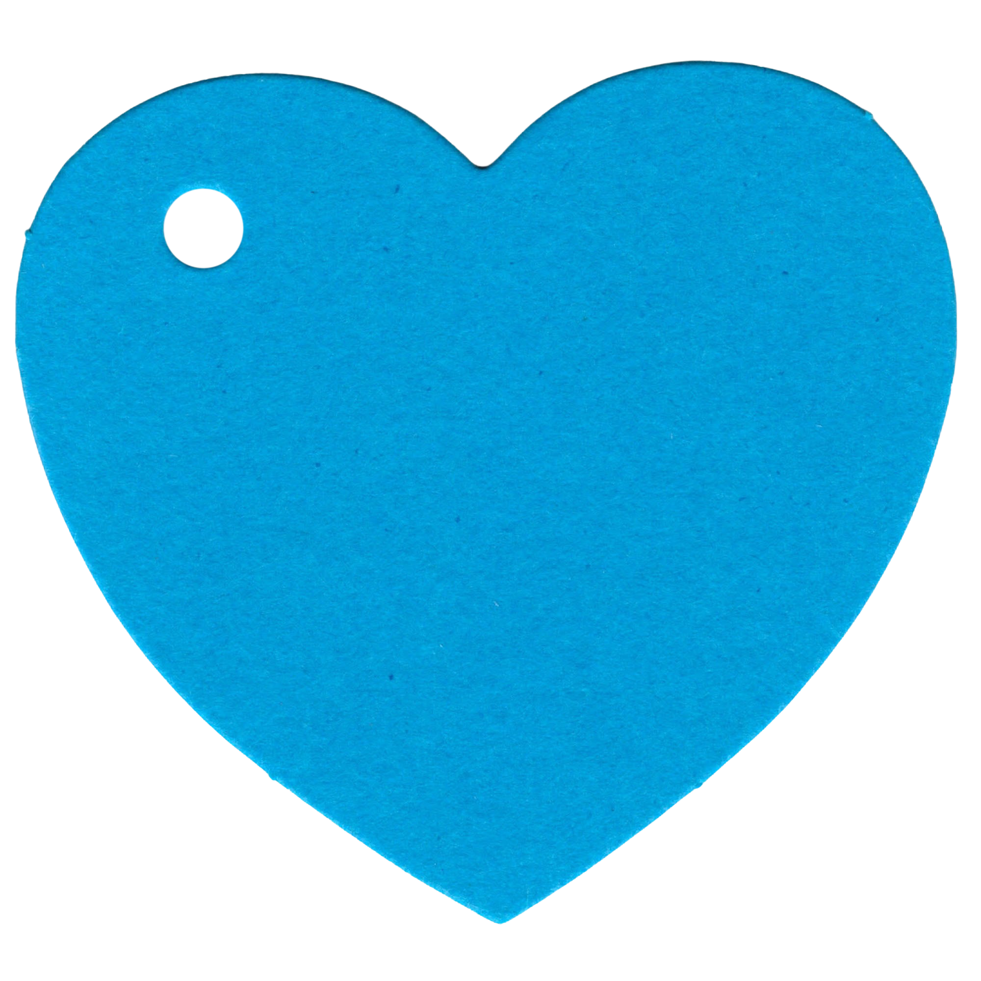 100 Heart Shaped Gift Tags with White Satin Ribbon -  21 Colours, Birthday Xmas