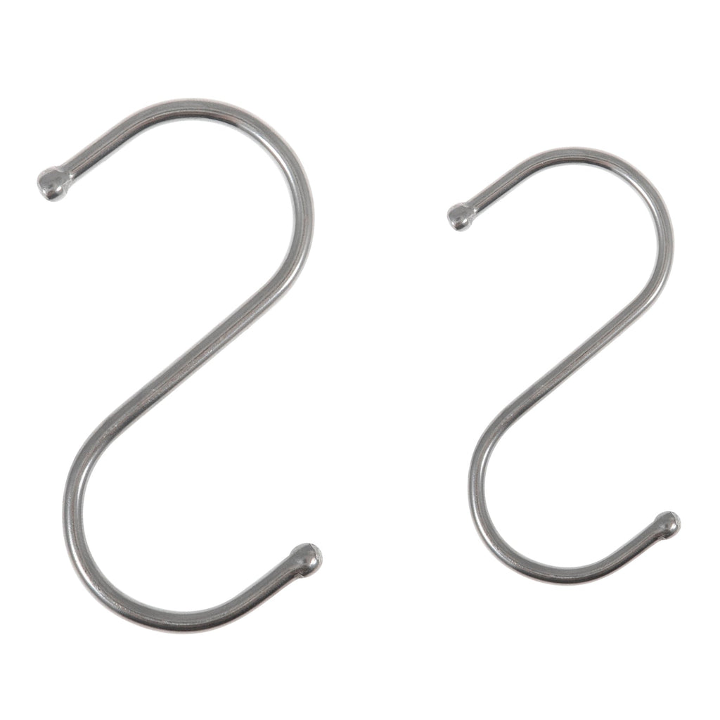 Macrame S Hooks: Silver - 5pc