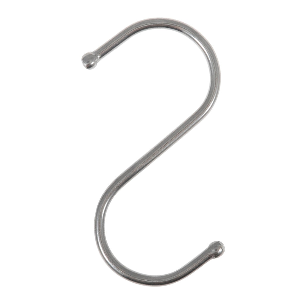 Macrame S Hooks: Silver - 5pc