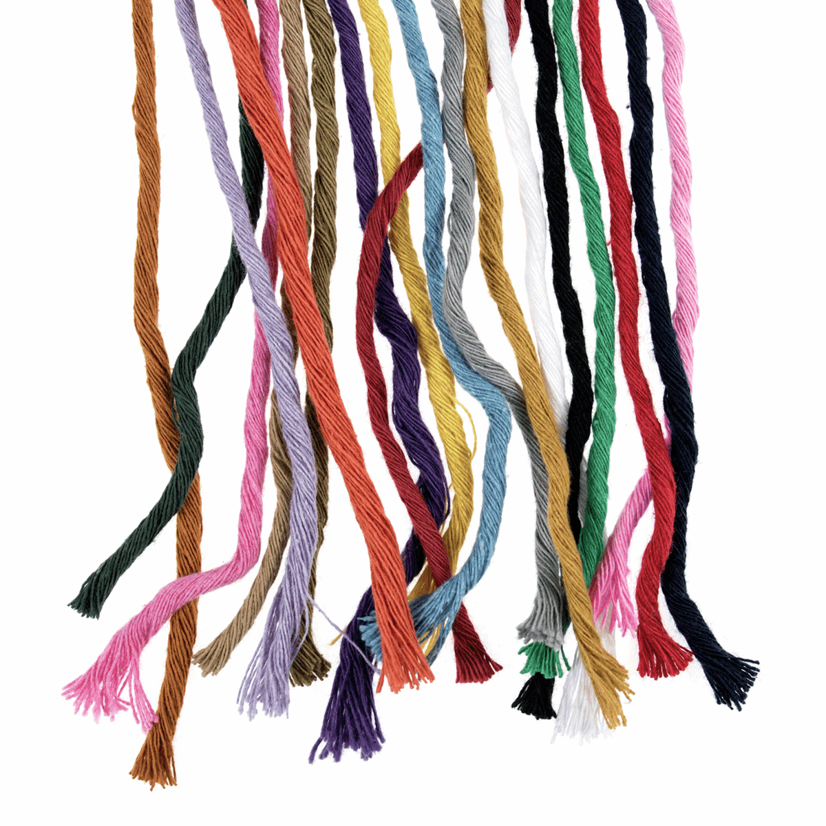 Trimits 100% Cotton Coloured Macramé Cord - 50m x 4mm