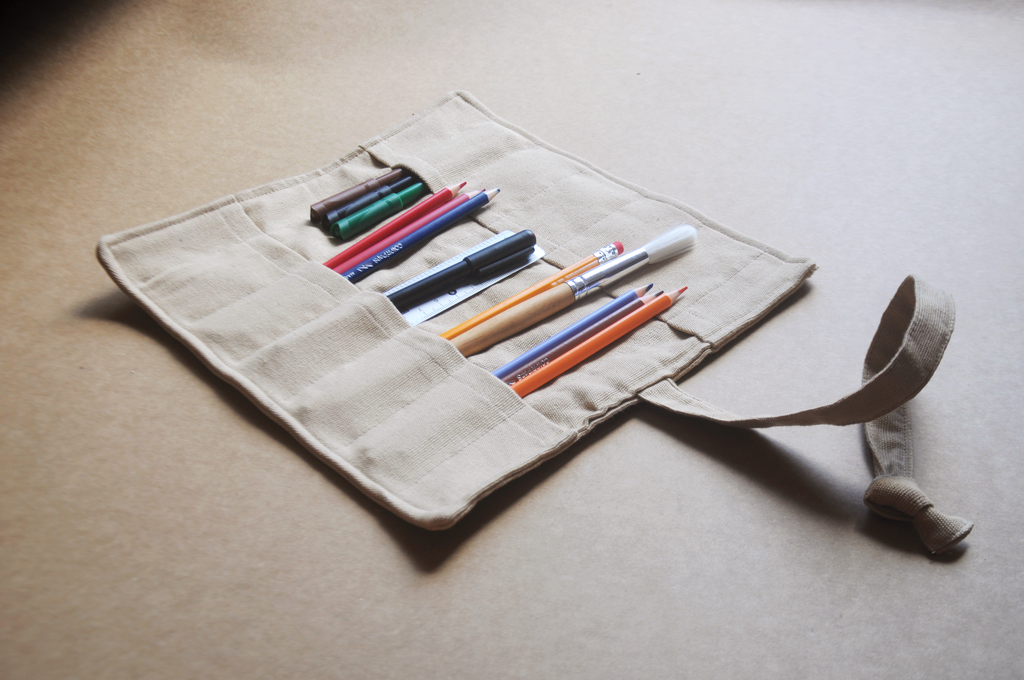 Handloom Cotton Artist Roll – Milk Tea Colour