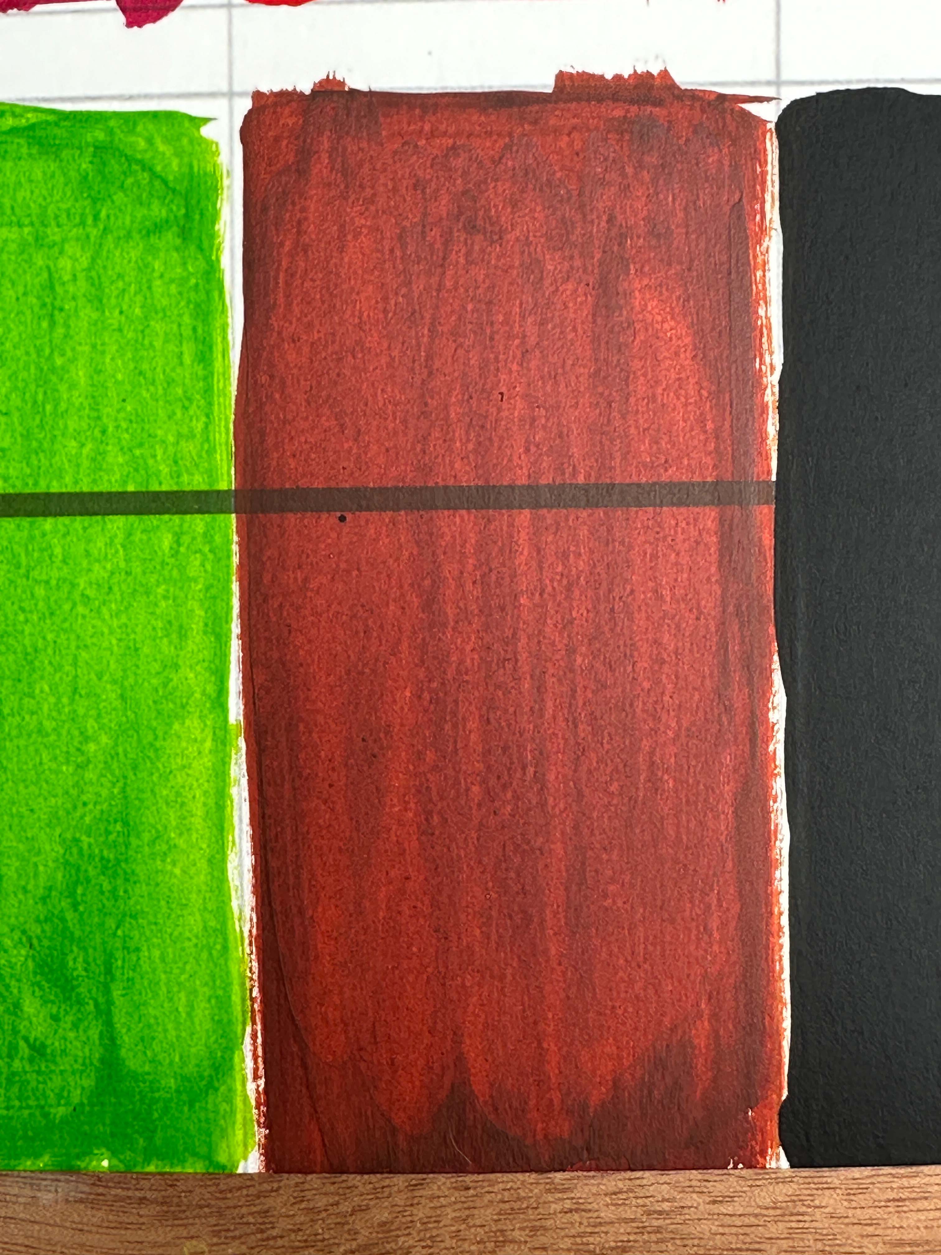 Transparent Red Oxide Acrylic Ink