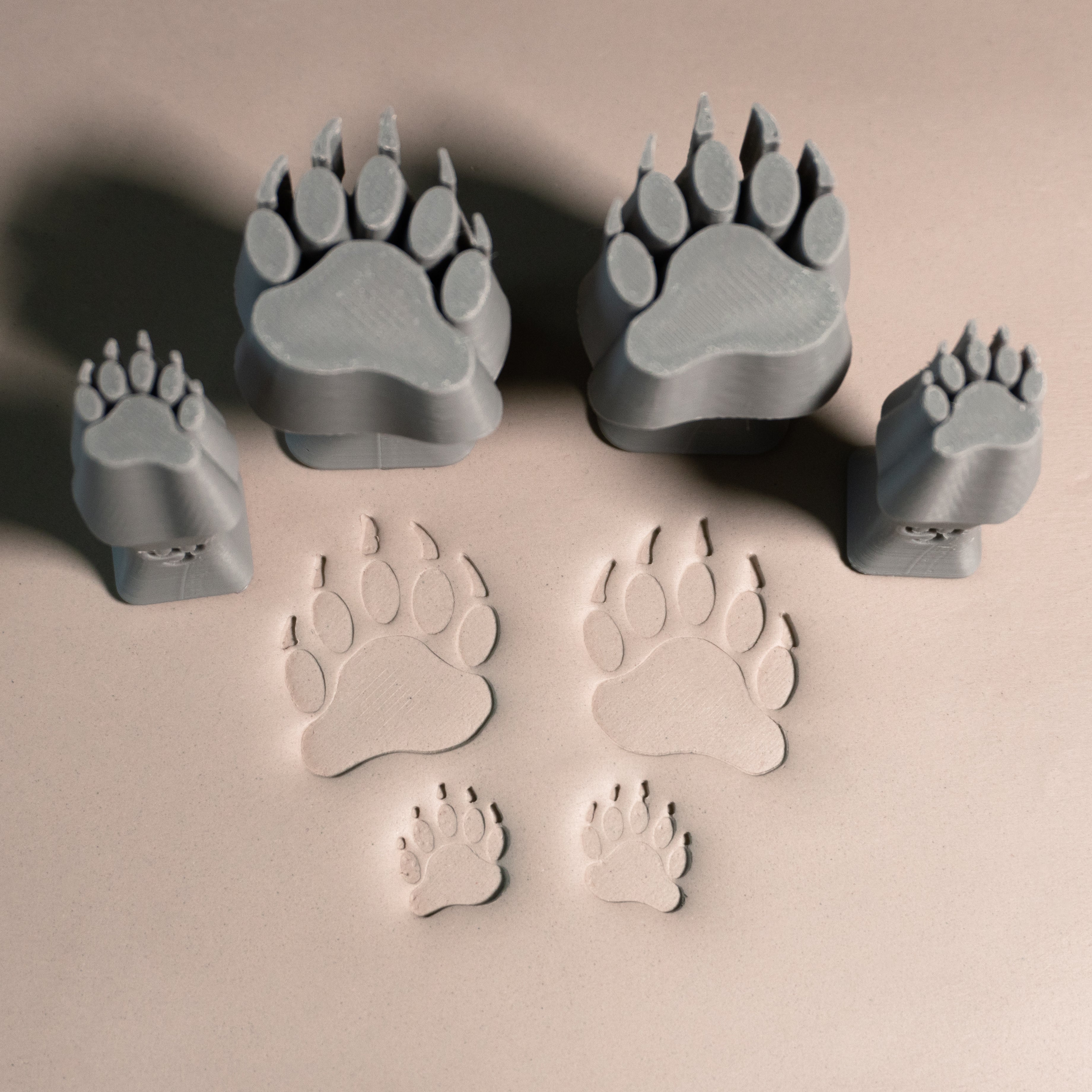 Bear Paw Stamp Set