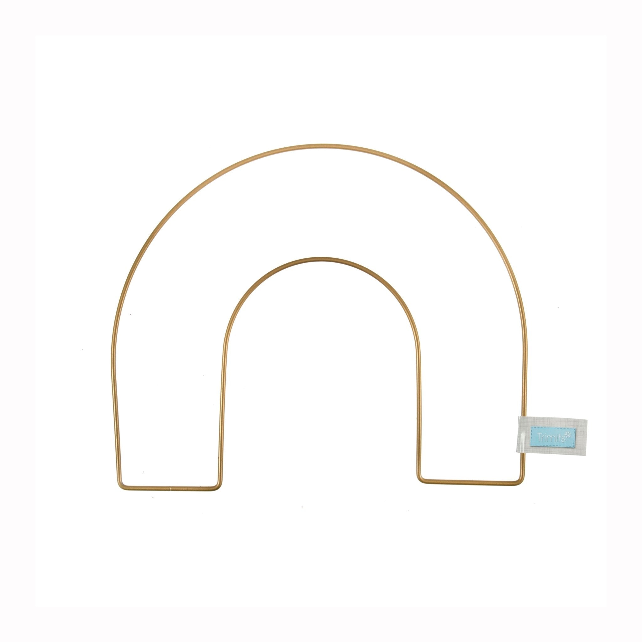 Craft Hoops: Rainbow Frame: 20cm: Gold