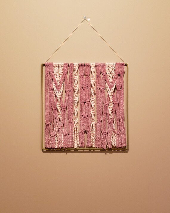 Craft Hoops: Square Frame: 20cm: Gold