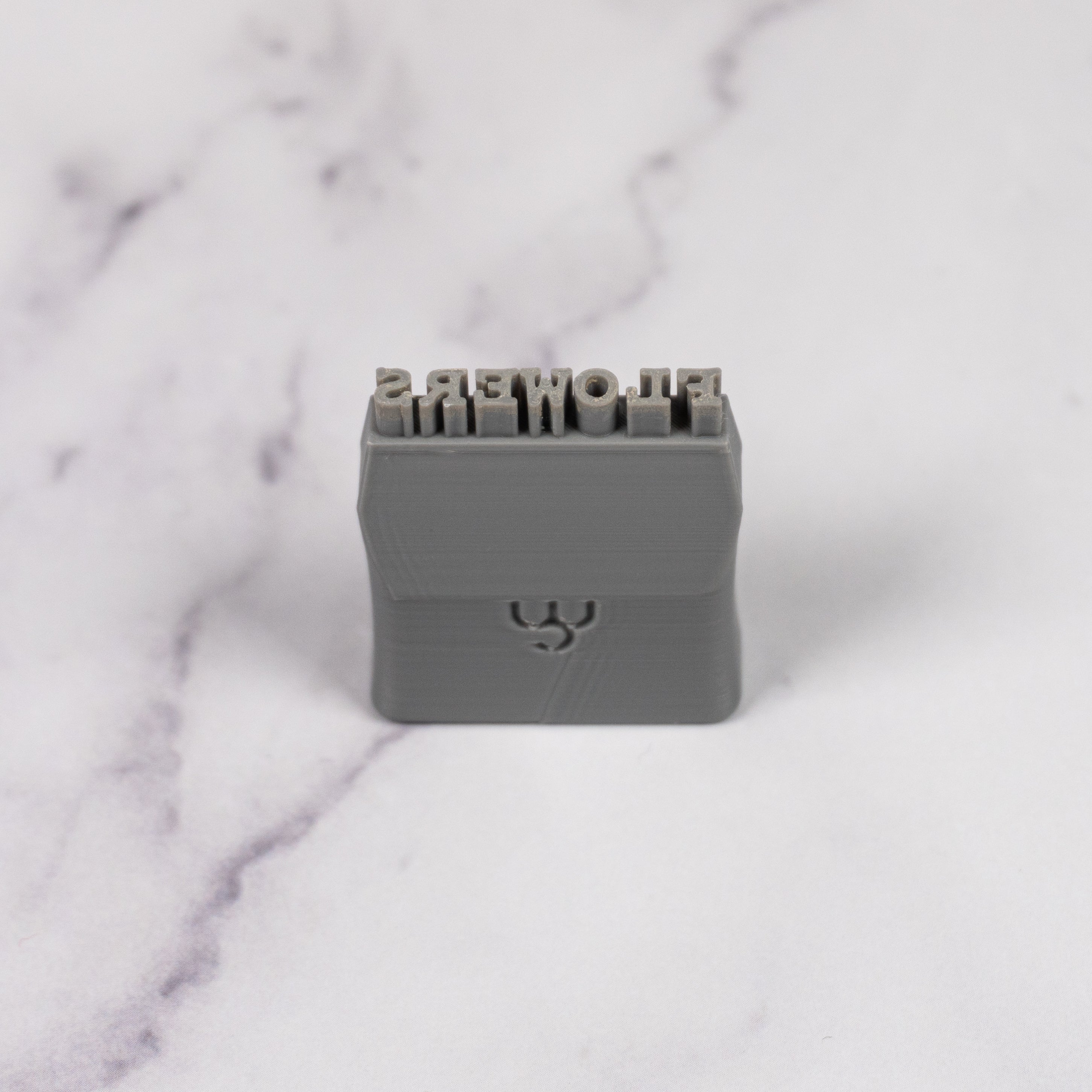 Custom Word Stamp - Courier Prime Font