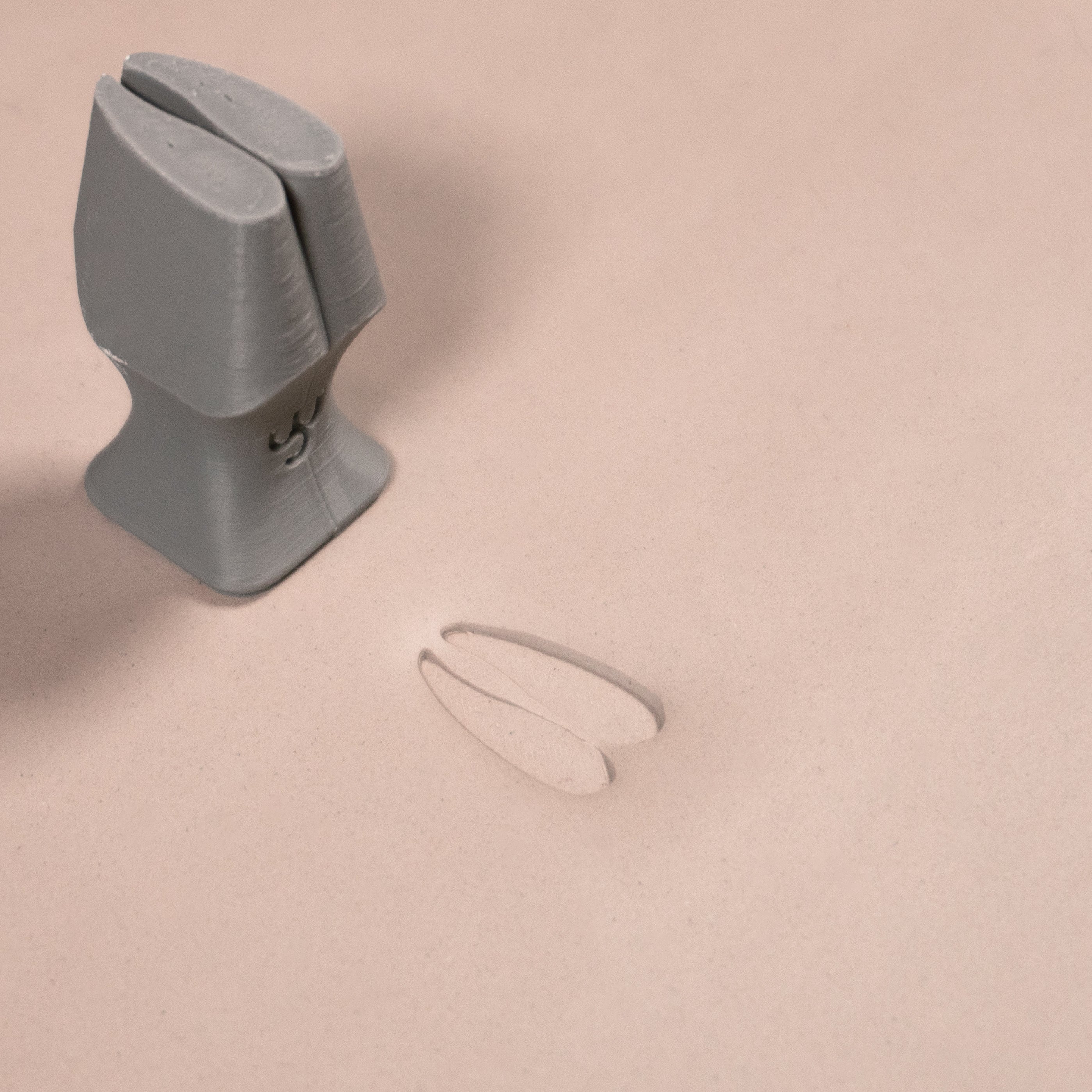 Deer Hoof Stamp - Medium - Style #1