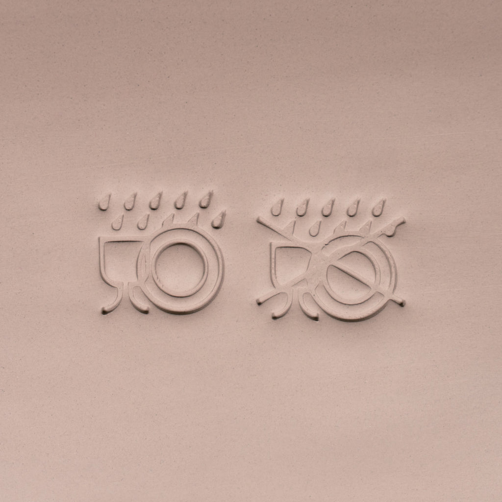 Dishwasher Safe or Not Safe Clay Stamps