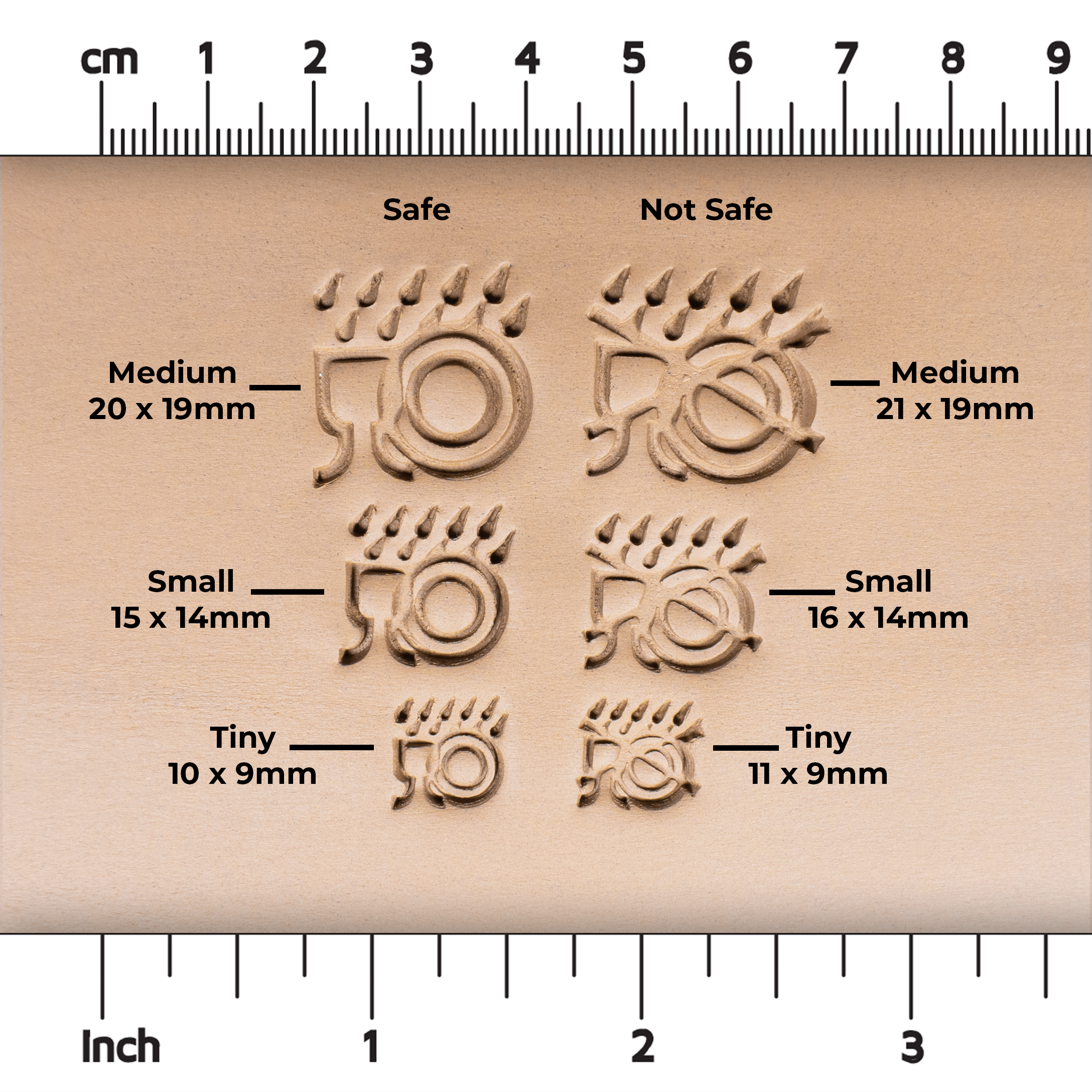 Dishwasher Safe or Not Safe Clay Stamps
