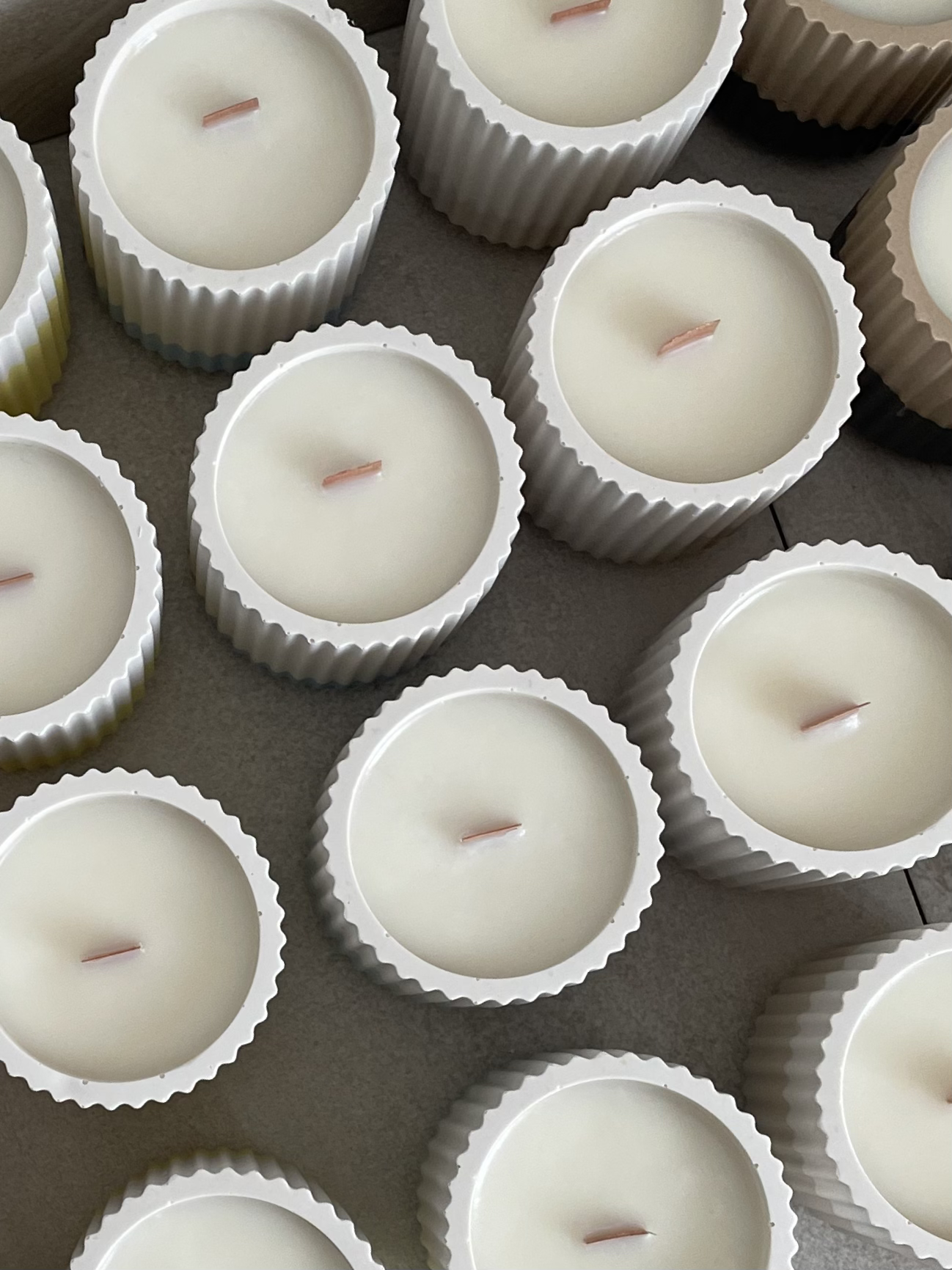 Baby Powder Stoneware Soy Wax Candle / Scandi Inspired