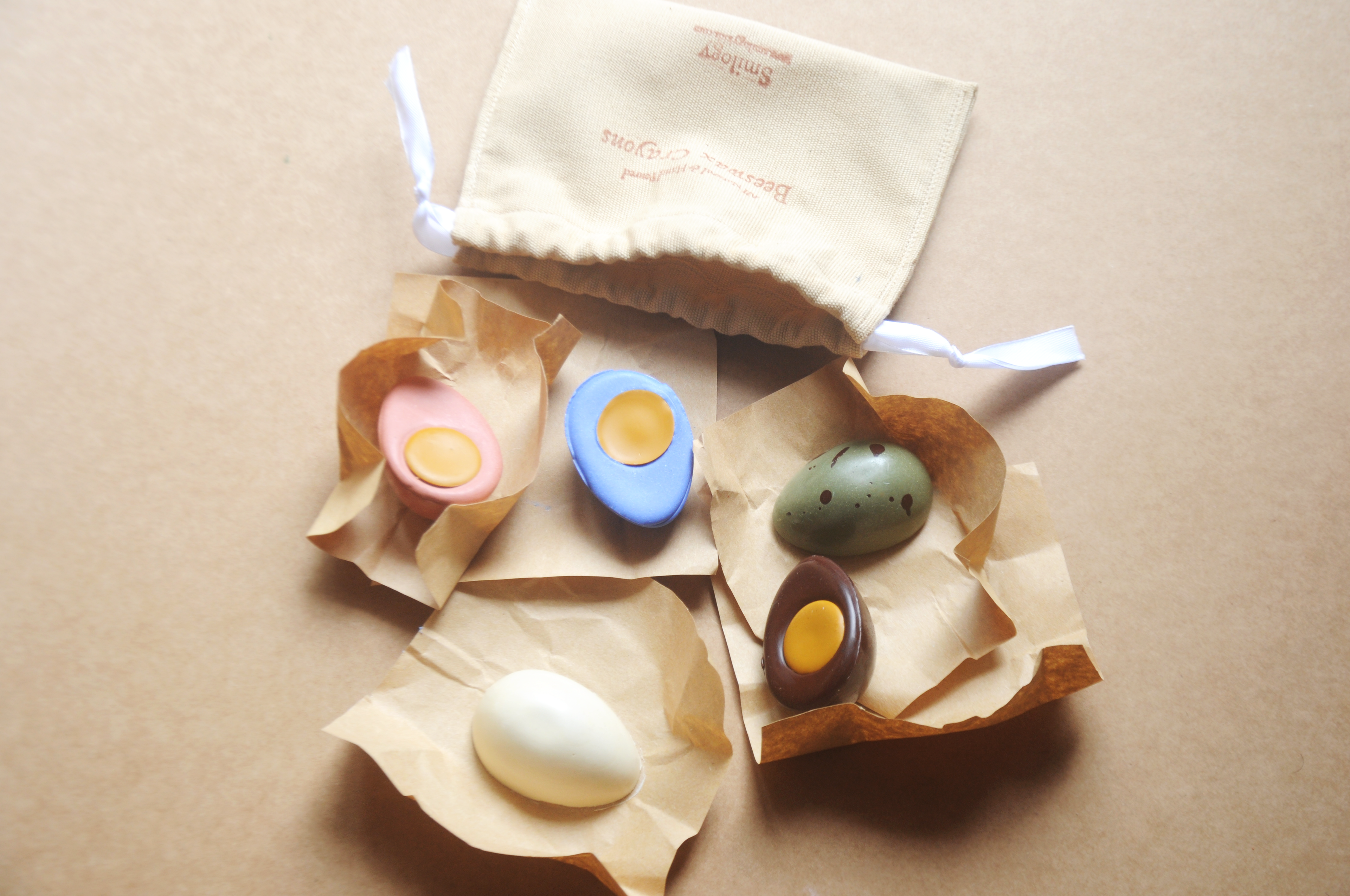 Golden Yolk Beeswax Crayon Eggs | Toddler Crayon Eggs