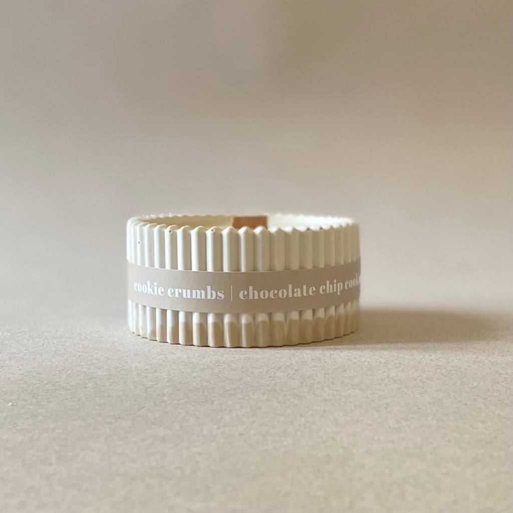 Cookie Crumbs Stoneware Soy Wax Candle / Scandi Inspired