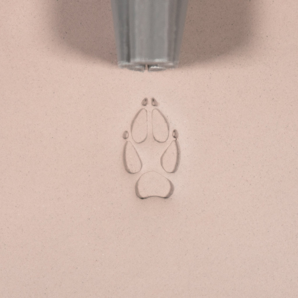 Fox Paw Stamp - Medium - Style #2